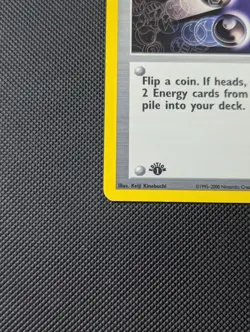 Energy Charge 1st Edition Rare Trainer Card Neo Genesis 85/111 - Image 4