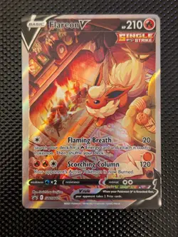 Flareon V SWSH179 SWSH: Sword & Shield Promo Cards Holo - Image 1