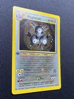 Magneton - 10/64 - Pokemon Neo Revelation 1st Edition Holo Rare Card WOTC NM 💫 - Image 4