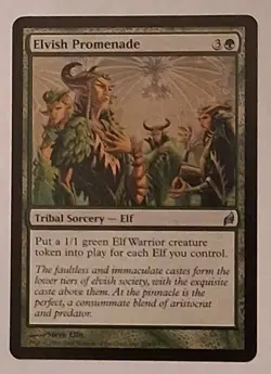 MTG Elvish Promenade Lorwyn Regular NM - Image 1