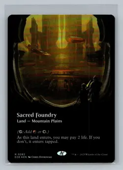 Sacred Foundry (Borderless) Edge of Eternities EoE 282 - Image 1