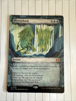 Mtg Mirrorform Showcase Lorwyn Nm In Hand - Image 1