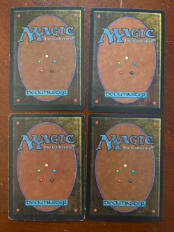 MTG Magic the Gathering Fallen Empires High Tide x4 Playest L/MP All 3 variants - Image 2