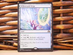MTG Willowrush Verge 0270 | RARE LAND | NM Near Mint | DFT | 2025 - Image 1