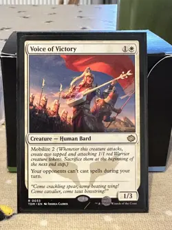 MTG Voice Of Victory - TDM- 0033 - NM - Image 1