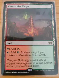 MTG Thornspire Verge 0270 Duskmourn M/NM Free UK P&P - Image 1