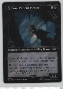 Ring Showcase - Gollum Patient Plotter Surge Foil #0801 - Image 1