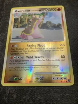 Pokemon TCG Gastrodon West Sea 9/132 Secret Wonders Rare Reverse Holo NM Card - Image 1