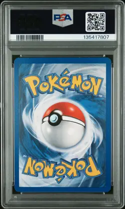 2001 POKEMON GAME MOVIE POKEMON 3 MOVIE PROMO #34 ENTEI-REVERSE FOIL PSA 7 - Image 2
