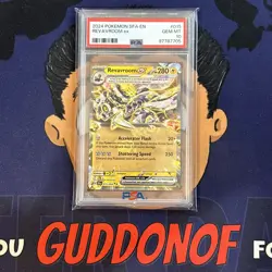 💎PSA 10 GEM MINT 2024 Pokemon Shrouded Fable REVAVROOM EX #015 Holo - Image 1