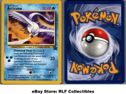 1999 Pokemon, WoTC Promos, #22 Articuno, Black Star Promo (b) - Image 1