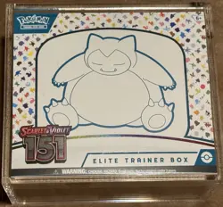 Pokemon TCG Scarlet & Violet 151 ETB Elite Trainer Box Sealed w/ Acrylic Case 820650853159 - Image 1