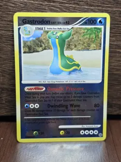 LP Gastrodon 8/132 Reverse Holo Secret Wonders Pokemon Card LP - Image 1