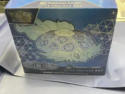 Pokemon TCG: Stellar Crown Pokemon Center Exclusive Elite Trainer Box ETB SEALED - Image 1