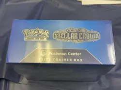 Pokemon TCG: Stellar Crown Pokemon Center Exclusive Elite Trainer Box ETB SEALED - Image 2