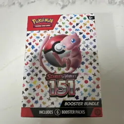 Pokemon Scarlet & Violet 151 Booster Bundle Sealed Box English Mew - Image 1