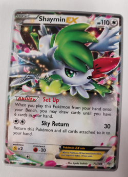 Pokemon 77/108 Shaymin EX World Championship 2016 Common NM-M - Image 1