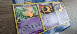 Pokemon TCG Reverse Holo: Typhlosion, Quilava, and Cyndaquil Dragon Frontiers. - Image 2
