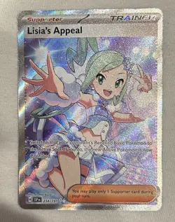 Lisia’s Appeal 234/191 Ultra Rare Full Art Trainer Sv Surging Sparks Pokemon NM - Image 1