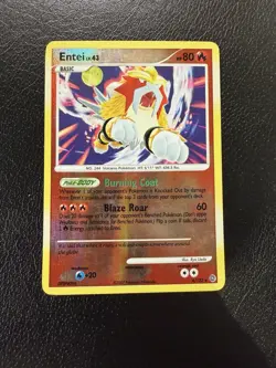 Pokemon TCG - Entei lv.43 4/132 Holo - Secret Wonders - LP - Image 2
