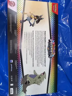 Pokemon Lucario Ex Tyranitar Ex Premium Collection Prismatic Evolution Sealed - Image 2