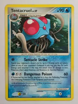 Pokemon TENTACRUEL 75/146 Legends Awakened - Played 🍒 - Image 2