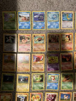 Pokemon TCG Lot of 135 Common/Uncommon - Dragonite Entei Pikachu Magmar Eevee - Image 2