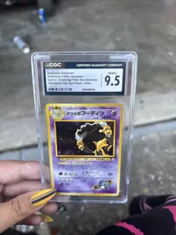 Pokemon TCG Sabrina's Alakazam Holo Rare Japanese Edition 1999 - Image 2