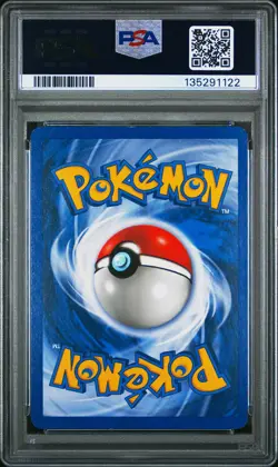 2001 Pokemon Neo Revelation #8 Houndoom Holo PSA 7 Swirl - Image 2