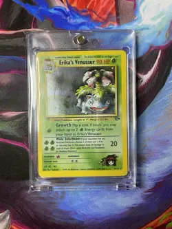 Erika's Venusaur - 4/132 - Pokemon Gym Challenge Unlimited Holo Rare WOTC NM/LP - Image 1
