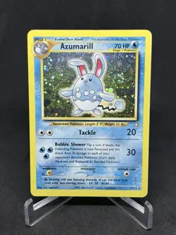 Pokemon TCG Azumarill Neo Genesis #2/111 Holo First Edition - Image 1