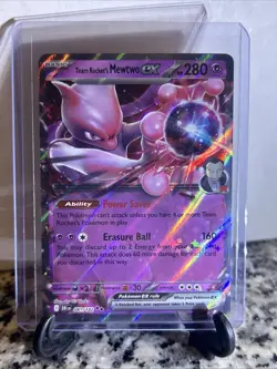 Team Rocket’s Mewtwo ex | 81/182 | Pokemon | Destined Rivals | Holo - Image 1