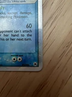 Pokemon Regice EX 97/101 ex Hidden Legends Holo MP - Image 5