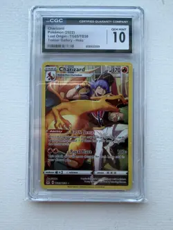 CGC 10 Charizard 2022 Lost Origin TG03/TG30 Trainer Gallery Pokemon Gem Mint - Image 1