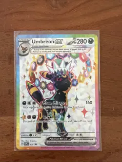 Umbreon EX 176 Black Star Promo Prismatic Evolutions Pokemon 2025 Rare - Image 1