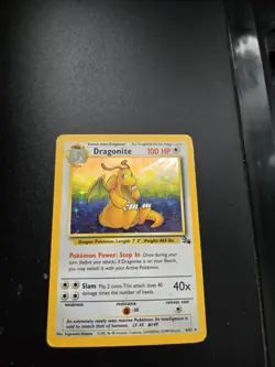 Pokemon - HOLO - Dragonite 4/62 Fossil Holo Pokemon 1999 LP/Lightly Played - Image 3