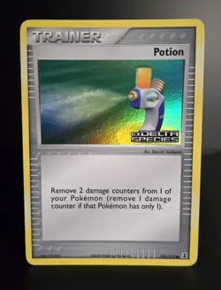 Pokemon TCG - POTION - 101/113 - STAMPED - HOLO - EX: DELTA SPECIES (2005) - NM - Image 1