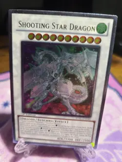 Yu-Gi-Oh Shooting Star Dragon Ultimate Rare 1st Edition STBL-EN040 LP - Image 1