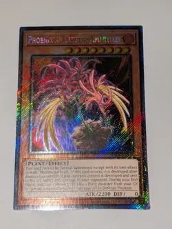Phoenixian Cluster Amaryllis RA04-EN136 Platinum Secret Rare 1st Edition Yugioh - Image 1