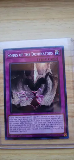 Yu-Gi-Oh / Songs of the Dominators / NM / Secret Rare - Image 1