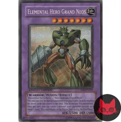 Yugioh Elemental HERO Grand Neos CT04-EN001 Limited Edition LP - Image 1