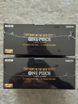 2 x One Piece Card Game OP-09 Emperors in the New World Booster Box | ENGLISH - Image 5