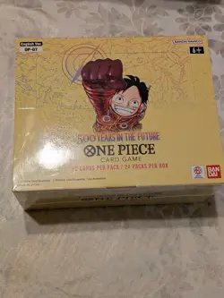 One Piece 500 Years In The Future Booster Box OP-07 Sealed Box - Image 1