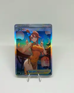 Pokemon Anime Waifu ACG DIY Trainer Art card - Image 1