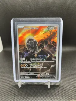 Pokemon TCG Paldean Tauros Scarlet & Violet Paldea Evolved Holo Card 218/193 - Image 1
