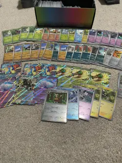 All Pokemon Scarlet & Violet White Flare Bulk 500+ cards lot NM - Image 1