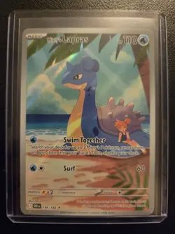 Misty's Lapras 194/182 Illustration Rare Destined Rivals Pokemon Card - Image 1