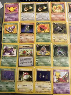 Pokemon Card Lot Vintage WOTC 1st Edition Team Rocket Non-Holo NM/LP - 24 Card - Image 2