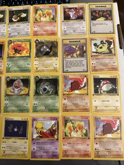 Pokemon Card Lot Vintage WOTC 1st Edition Team Rocket Non-Holo NM/LP - 24 Card - Image 3