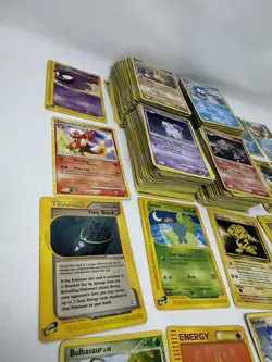 Vintage Pokemon Card Lot WOTC EX ERA Diamond And Pearl 350+ Card Lot! HP/Damaged - Image 3